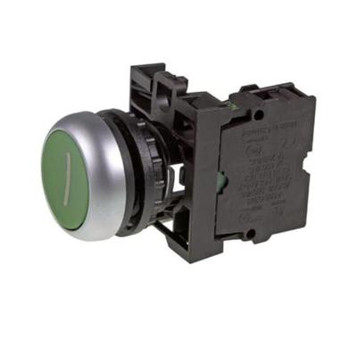 Eaton 216512 M22-D-G-X1/K10 Druktoets Kunststof frontring Meerdere kleuren 1 stuk(s)