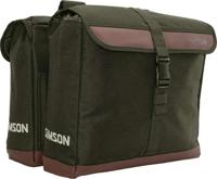 Dubbele fietstas Simson Urban 35 liter - olijf groen - thumbnail
