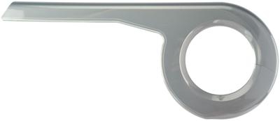 Hebie kettingscherm "381 / 385" chain guard 381/385 up to 44-48t silver