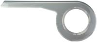 Hebie kettingscherm "381 / 385" chain guard 381/385 up to 44-48t silver - thumbnail