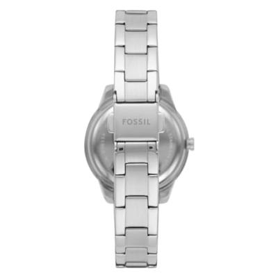 Fossil ES5137 Horloge Stella staal zilverkleurig 30 mm