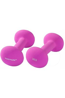 Tunturi Neopreen Dumbell 3 kg Purple