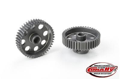 Team Corally - 64 DP Pinion - Short - Hard Anodised Aluminium - 42T - 3.17mm as