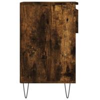 VidaXL Schoenenkast 102x36x60 cm bewerkt hout gerookt eikenkleurig - thumbnail