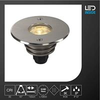 SLV 233500 Buitenlamp (inbouw) LED RVS (geborsteld) - thumbnail