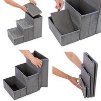 Trixie hondenmand huis harvey met trap grijs / wit 119x50x47 cm - thumbnail