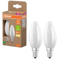 OSRAM HOMELIGHTING 4099854253805 LED-lamp Energielabel A (A - G) E14 Kaars 2.2 W = 40 W Warmwit (Ø x h) 35 mm x 35 mm 2 stuk(s) - thumbnail