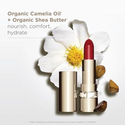 Clarins Joli Rouge Satiné Lipstick Strawberry 3,5gr Clarins Joli Rouge Satiné Lipstick Strawberry 3,5gr