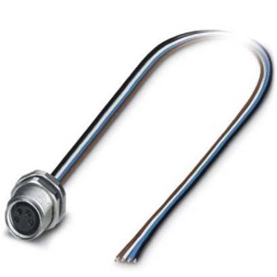 Phoenix Contact 1456093 Sensor/actuator inbouwconnector M8 Aantal polen (sensoren): 4 Bus, inbouw 0.50 m 1 stuk(s) Phoenix Contact 1456093 Sensor/actuator inbouwconnector M8 Aantal polen (sensoren): 4 Bus, inbouw 0.50 m 1 stuk(s)