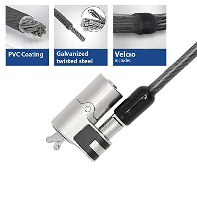 ACT AC9040 Laptopslot | Wedge Security Lock | 2x Sleutels | 2 meter