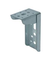 Gebr. Bodegraven hoekanker (dicht) - Heavy Load - 100x170mm - verzinkt - thumbnail