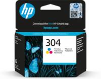 HP 304 Inktcartridge Origineel Cyaan, Magenta, Geel N9K05AE Inkt - thumbnail