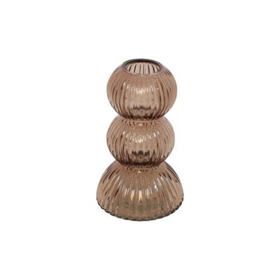 Countryfield Vaas miguel s bruin ø9xh14,5cm Countryfield Vaas miguel s bruin ø9xh14,5cm
