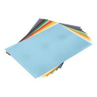 Creativ Company Kruissteken karton diverse kleuren, 10 vellen - thumbnail