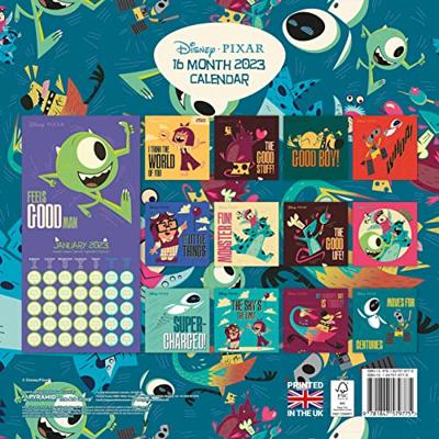 Disney Pixar Calendar 2023