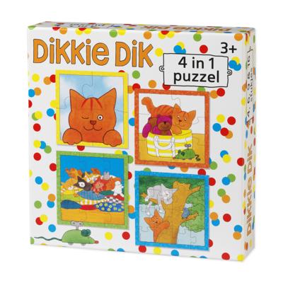 Bambolino Toys Dikkie dik puzzel, 4in1