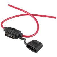 TRU COMPONENTS Steekzekeringhouder (auto) Platte zekering standaard 30 A 3.31 mm² 1 stuk(s) - thumbnail