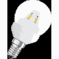 Osram Led kogel E14 2w|15w helder 2700k - thumbnail
