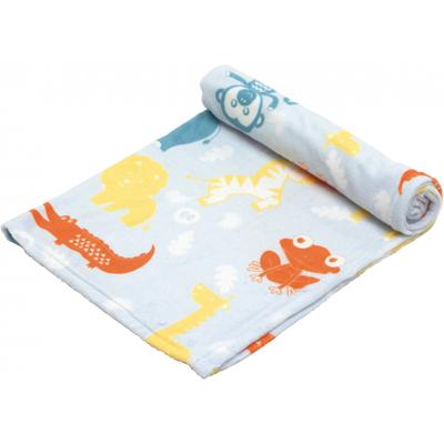 Fisher-Price fleecedeken dieren junior 100 x 75 cm polyester