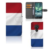Nokia 7.2 | Nokia 6.2 | Bookstyle Case | Nederlandse Vlag - thumbnail