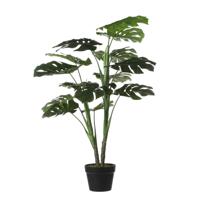 Kunstplant Monstera 2-stammig 100cm - thumbnail
