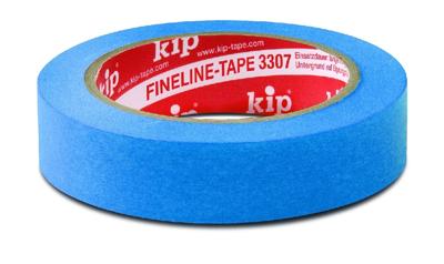 Kip 3307 FineLine tape Washi-Tec Schilderstape Blauw - 18mm x 50m
