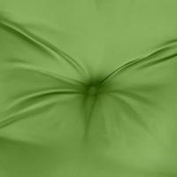 VidaXL Tuinbankkussens 2 st 120x50x7 cm stof gemêleerd groen - thumbnail