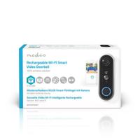 SmartLife Videodeurbel | Wi-Fi | Batterij Gevoed | Android & iOS | HD 720p | Cloud / MicroSD | IP54 | Met bewegingssensor | Nachtzicht | Wit/Zwart - thumbnail