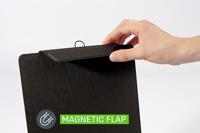 Sigel KB100 Menuklembord DIN A4 Zwart (b x h) 23 cm x 33 cm - thumbnail