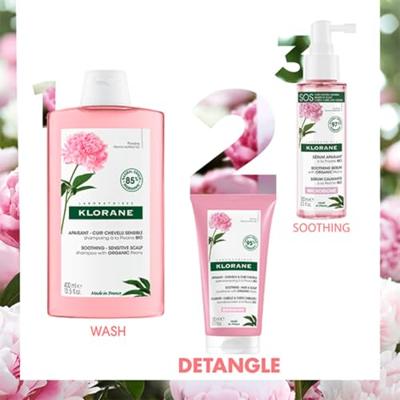 Klorane Conditioner Bio Pioenroos 150ml