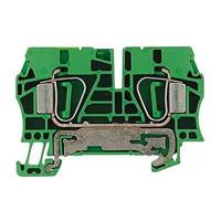 Weidmüller 1608670000-50 Aardklem Spanveer Groen-geel 50 stuk(s) Piece - thumbnail