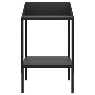 Plantenstandaard 56,5x54,5x100 cm verzinkt staal antracietkleur