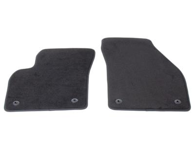 Automatten voorzijde - zwart velours - Volvo V50 2004-2012