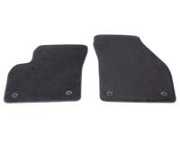 Automatten voorzijde - zwart velours - Volvo V50 2004-2012 - thumbnail