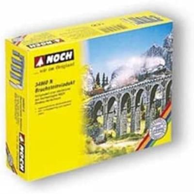 NOCH 34860 N Breuksteenviaduct 1 spoor (l x b x h) 198 x 26 x 136 mm NOCH 34860 N Breuksteenviaduct 1 spoor (l x b x h) 198 x 26 x 136 mm