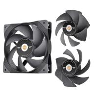 Thermaltake CL-F155-PL12BL-A PC-ventilator Zwart (b x h x d) 120 x 120 x 25 mm - thumbnail