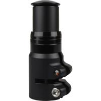 VWP Adapter 28,6 / 50 / 28,6 mm mat zwart - thumbnail