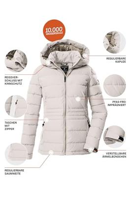 Killtec KOW 10 QLTD Isolatiejas Dames White Sand 44