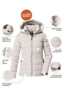 Killtec KOW 10 QLTD Isolatiejas Dames White Sand 38 - thumbnail