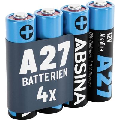 Absina Speciale batterij 27A Alkaline 12 V 28 4 stuk(s)