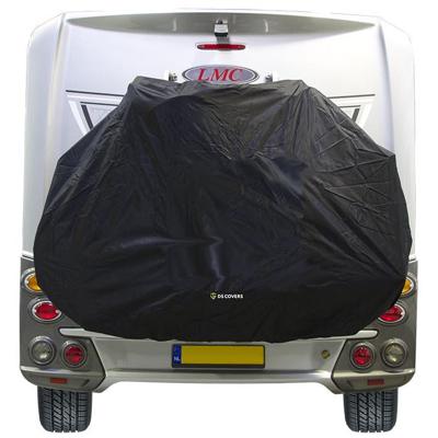 DS Covers fietsdragerhoes star met gevarenbordhouder zwart