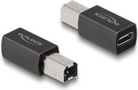 Delock USB 2.0 Adapter [1x USB-B 2.0 stekker - 1x USB-C bus] 65839 - thumbnail