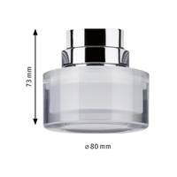 Paulmann Topa Dot 230V-railsysteem lamp URail LED vast ingebouwd 4.9 W LED Chroom, Helder, Satijn - thumbnail