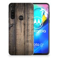 Motorola Moto G8 Power | Bumper Hoesje | Steigerhout - thumbnail