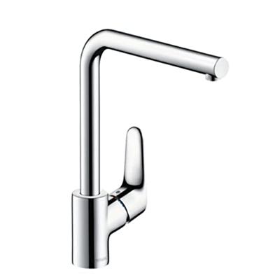 Hansgrohe Focus keukenkraan met rechte hoge uitloop chroom 31817000