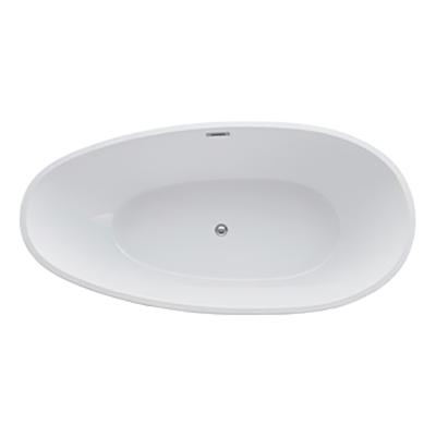 Vrijstaand bad Blue Label Ove | 180x90 cm | Acryl | Glans wit