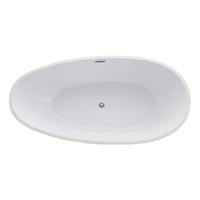 Vrijstaand bad Blue Label Ove | 180x90 cm | Acryl | Glans wit - thumbnail