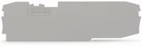 WAGO 2006-8691 Afsluit- en scheidingsplaat Grijs 48 stuk(s) - thumbnail