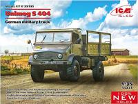 ICM Unimog S 404, German military truck 1/35 - thumbnail