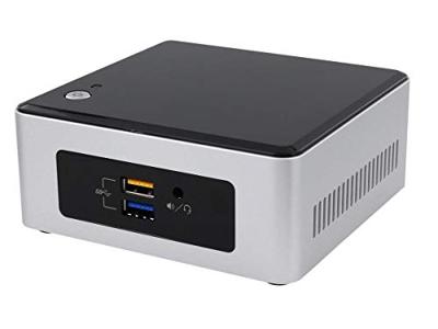 Intel Boxnuc5Cpyh Nuc Pc/Workstation Barebone, N3050, 1.6 Ghz Ucff, Bga 1170, Zwart/Zilver